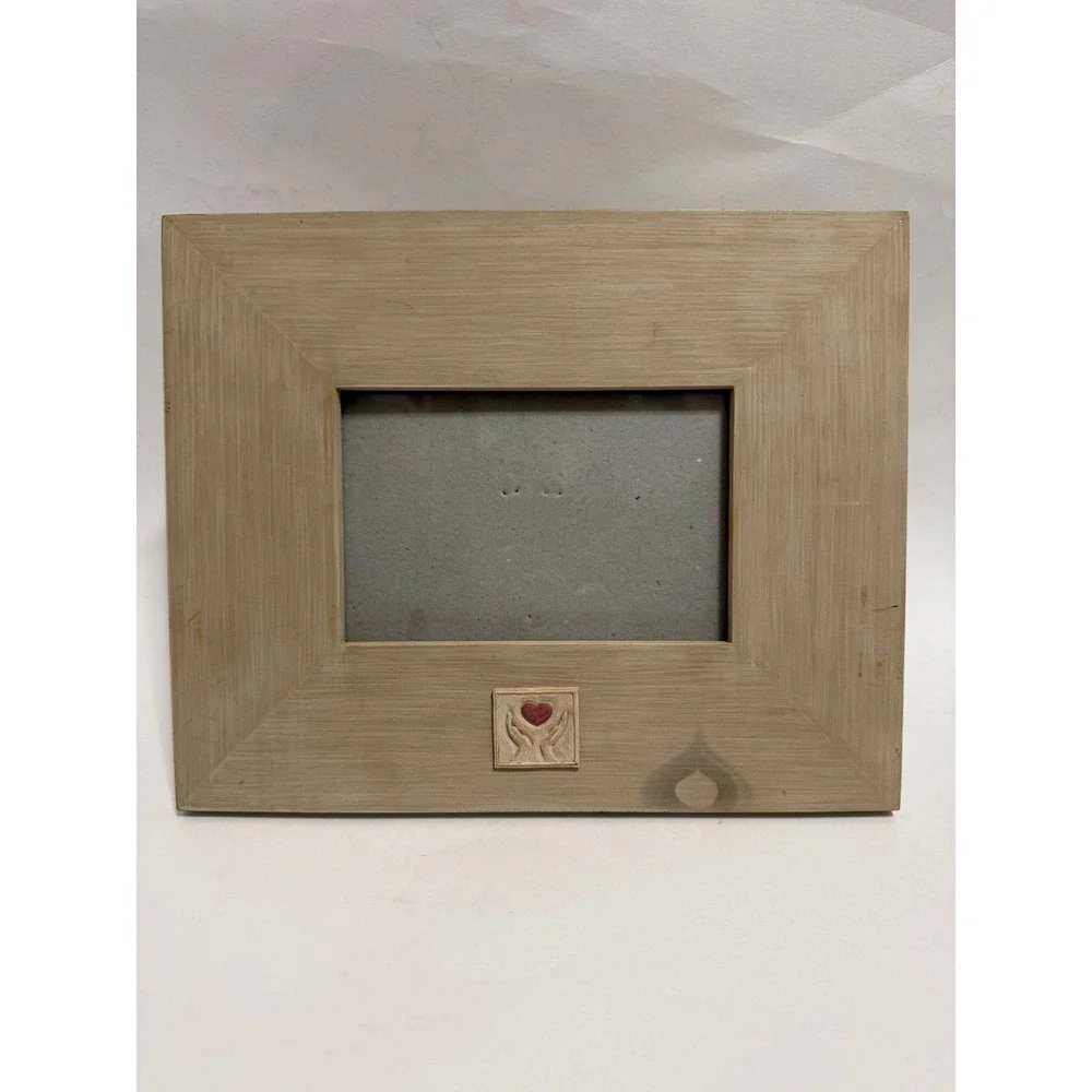Willow Tree Susan Lordi Picture Frame 4x6 Hands Heart DEMDACO 2006